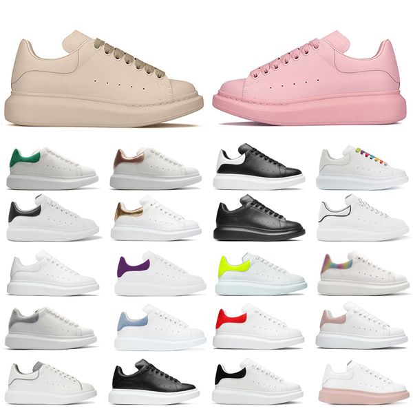 

discount leather casual shoes for mens velvet tail pink blue red green rose gold women fashion outdoor breathable sports athletic shoes, Black