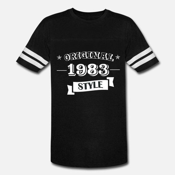 

original 1983 style t shirt men custom short sleeve plus size 3xl family fitness building spring autumn novelty shirt