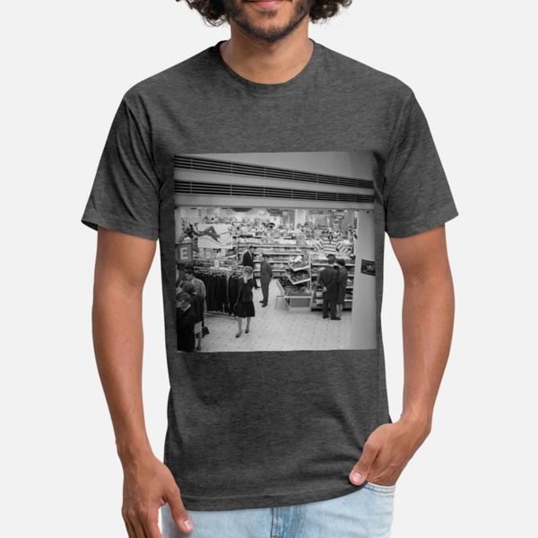 

kledingafdeling van een groot warenhuis t shirt men create 100% cotton s-3xl formal loose new style spring autumn unique shirt
