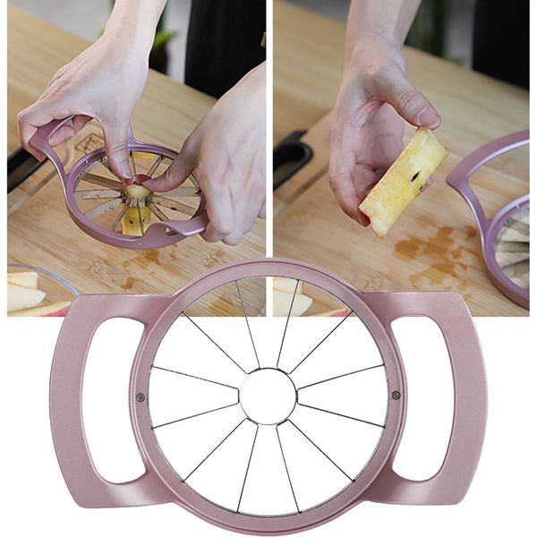 

pear cutter kitchen divider bar stainless steel press vegetables fruit slicer