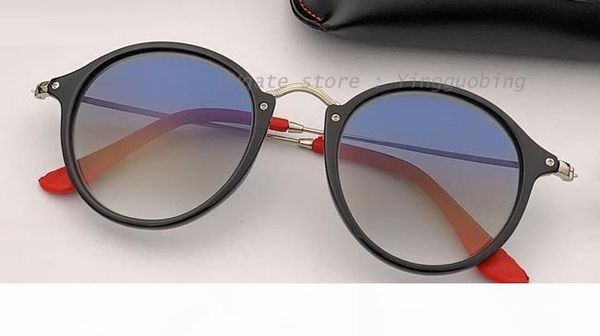 

2019 round wholesale men brand designer sunglass circle sunglasses brand designer sunglasses uv400 black lens gafas brand new, White;black