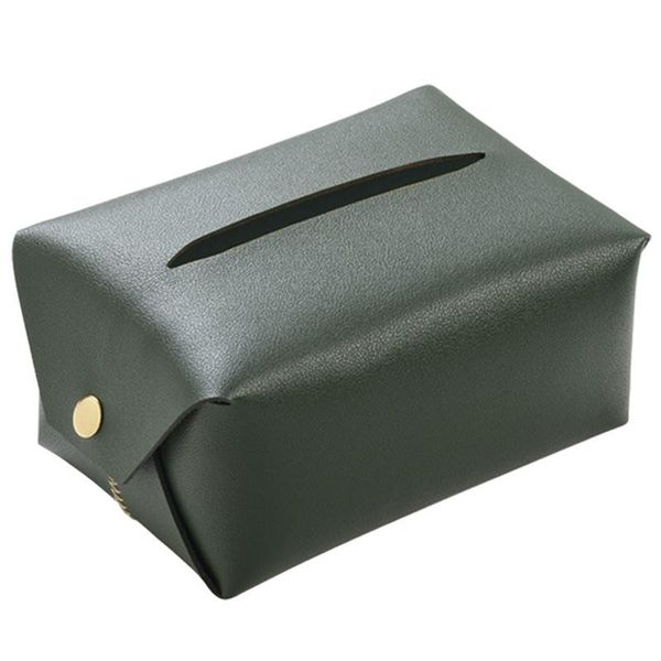 

for creative car box practical fashionable home leather 1pc simple organizer storage tissue holder uazrk home2001