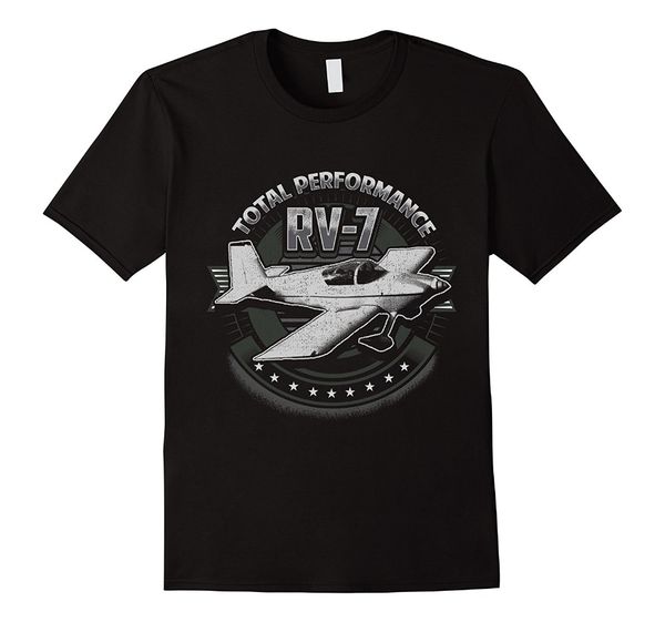 

2019 short shirt hip hop starnger things american airplane rv-7 aircraft t-shirt funny cotton tee shirt