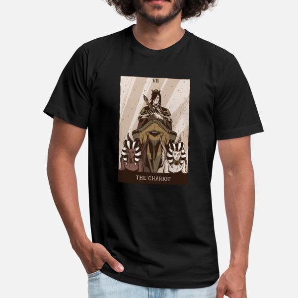 

chariot tarot card t shirt men crazy cotton crew neck pictures crazy casual spring autumn family shirt