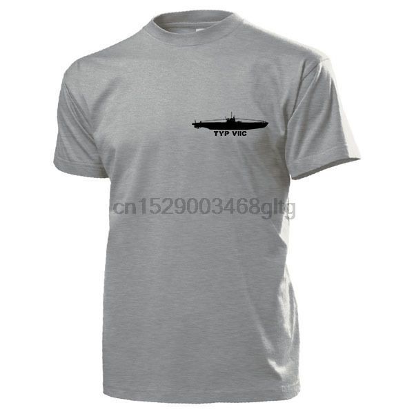 

very popular t-shirt men slim fit cotton high-quality u-boot typ viic wh unterseebot marine u boot wappen abzeichen metal tees
