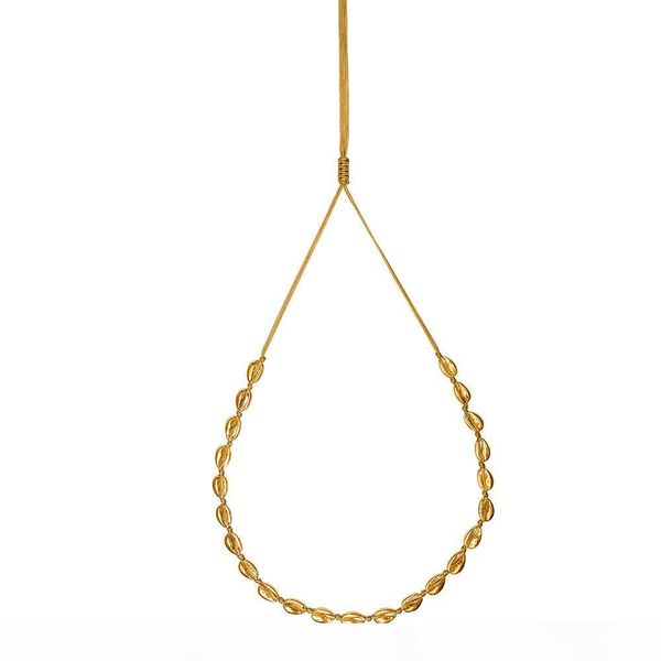 

small puka natural shell gold cowrie shell necklace bff boho women friend cowry seashell corrente masculina choker necklace d18111201, Silver