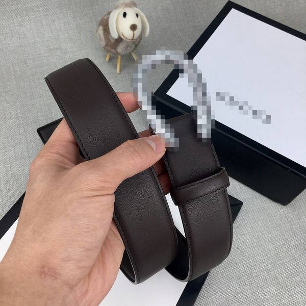 

est letter c belt men's and women's fashion luxury belt 38mm wide designer letter cowhide belt no box 2080304b, Black;brown