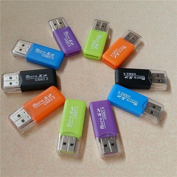 Micro SD Card Reader Microadapter для компьютера ПК по интерфейсу USB SIM TF Flash MemoryCard Super Высокоскоростной телефон DHL FedEx