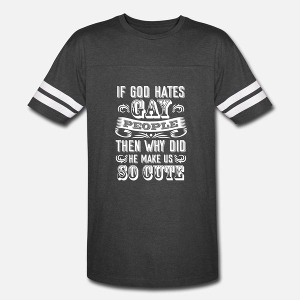 

gay pride god made us cute lgbt parade t shirt men design short sleeve s-xxxl novelty famous comfortable summer style kawaii shirt