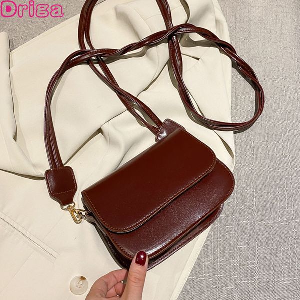 

retro solid color small flap bags new women bag criss-cross shoulder strap messenger bags totes bag pu leather shoulder handbags