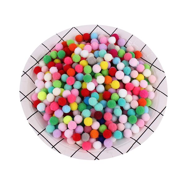 

decorative flowers & wreaths wholesale 8 10 15 20 30mm pompoms fur plush soft ball for crafts diy wedding home decoration garment sewing on