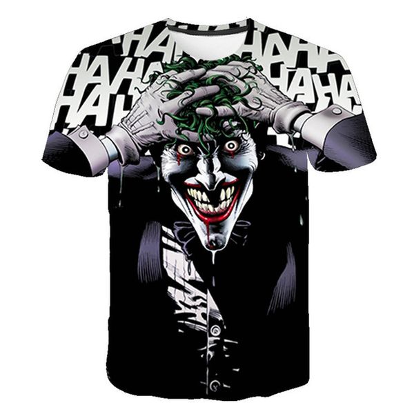 

suicide squad womens mens harley quinn the joker man black red 3d print shirts humor funny plus size men clothing