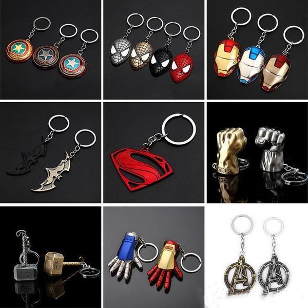

jewelry chains keychain series fashion men war superhero marvel key for wholesale the avengers infinite holder universe women jgpog