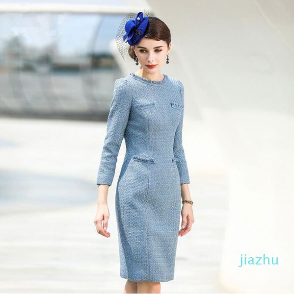 

slim spring autumn winter women dress suit women business wear formal work office lady clothing vintage pencil dress, Black;gray