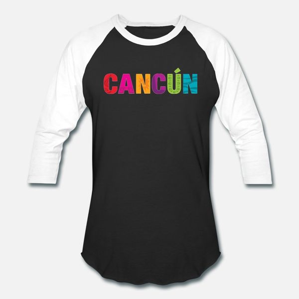 

cancun t shirt men personalized 100% cotton o-neck letters graphic funny spring autumn trend shirt