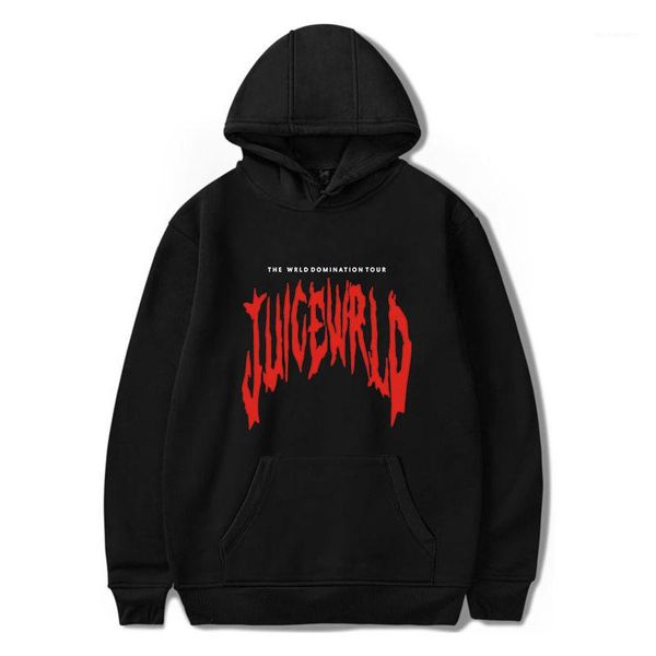 

hoodies hip hop long sleeve pullover mens solid color sweatshirts plus size males hoodies 999 juice wrld, Black