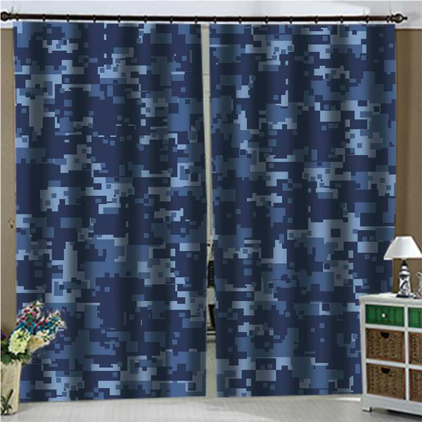 

curtain & drapes customized size curtains gray mosaic blackout 3d window for living room