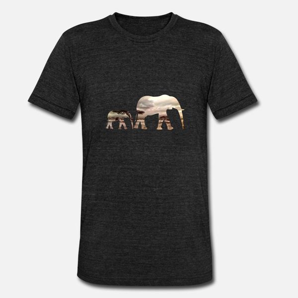 

africa wilderness safari elephant kenia serengeti t shirt men design cotton euro size s-3xl formal gift fashion spring autumn natural shirt