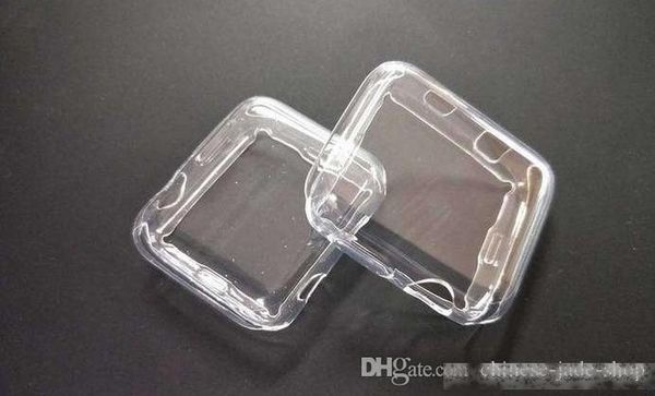 

tpu full cover case for apple watch series 2 3 4 5 iwatch 2 3 4 38mm 42mm 40mm 44mm crystal clear tpu soft cover 1200pcs/lot