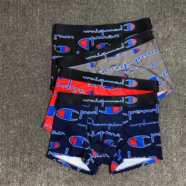 

fashion mens underwear full champions letter boxers cuecas modal material underpants men briefs casual breathable shorts u convex boxers ins, Camo