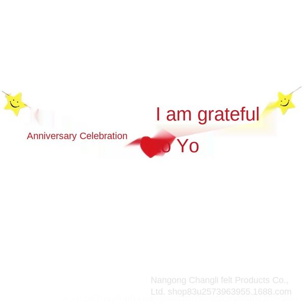 

anniversary decoration flag-pulling store celebration activity layout cloth decorative clothcolorful flag decorative cloth supplies store ce