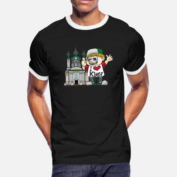 

i love kiev ukraine russia tourist vacation city t shirt men custom tee shirt s-xxxl gift comfortable summer style kawaii shirt