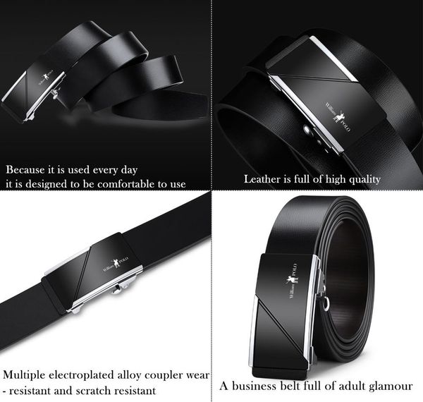 

2020 new fashion belt men designer belt silver gold black luxury long automatic leather genuine real man06, Black;brown