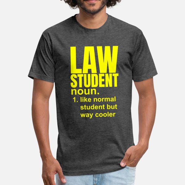 

law student noun t shirt men print 100% cotton plus size 3xl letter famous comfortable spring autumn formal shirt