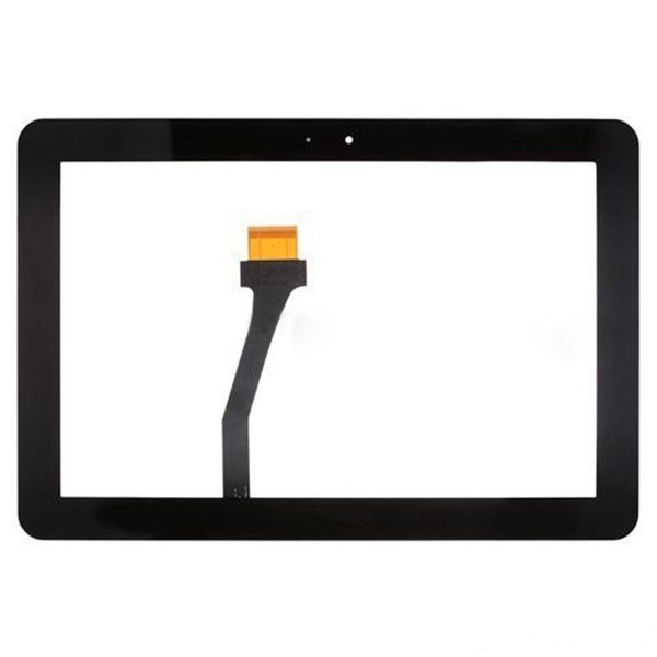 

50pcs touch screen digitizer glass lens with tape for samsung galaxy tab 2 10.1 p5100 dhl