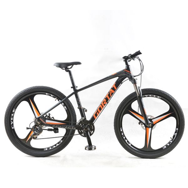 

gortat fiets aluminium mountainbike 27.5 vet fiets 24 speed 3 cutter wielen bikes brake racefietsen mtb dual disc