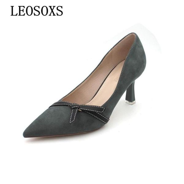 

spring and summer new high-grade suede woman high heel slippers wedding leisure party dress high heel slippers casual heels, Black
