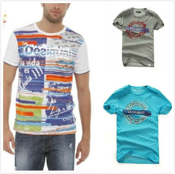 

various fashionable short sleeves of deg in spain, White;black