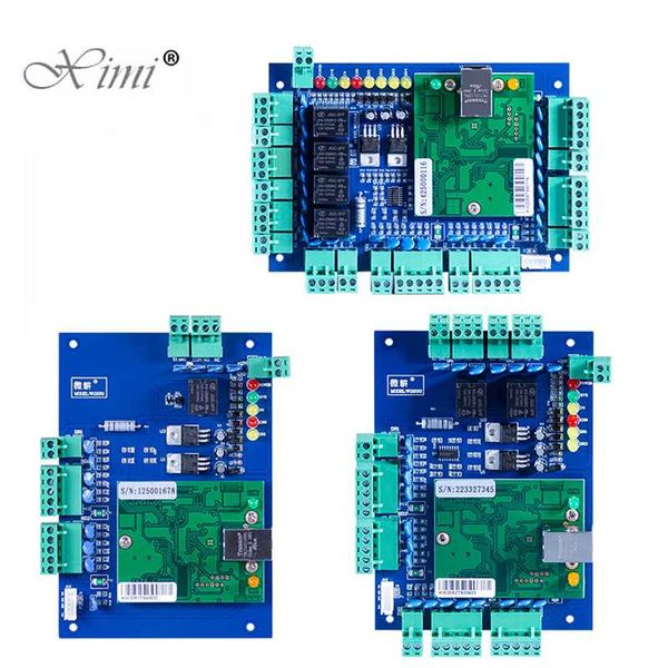 

fingerprint access control good quality four doors board tcp/ip smart card door system lock 4 panel