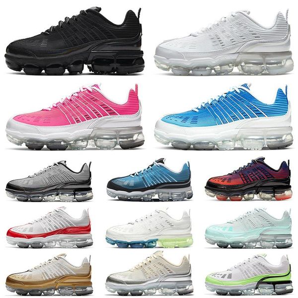 

summit white knit 360 men women running shoes black iridescent university red royal cream laser blue 360s mens trainers sports sneakers, White;red