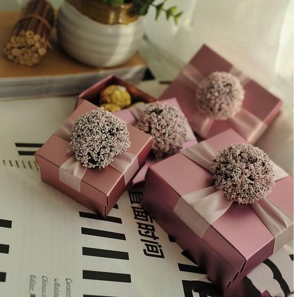 

gifts favors with pretty party paper flower ribbon boxes chocolate boxes 3 giftbox wedding shower colors baby candy xhlight uogda