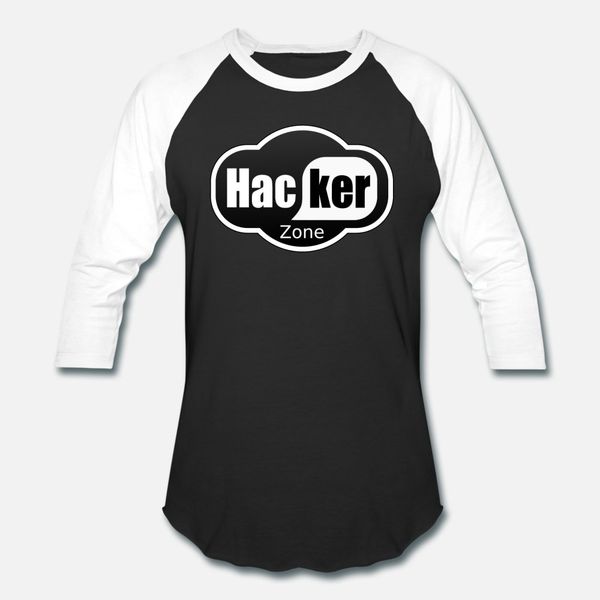 

hacker logo t shirt men designer short sleeve round neck kawaii interesting fashion spring autumn natural shirt