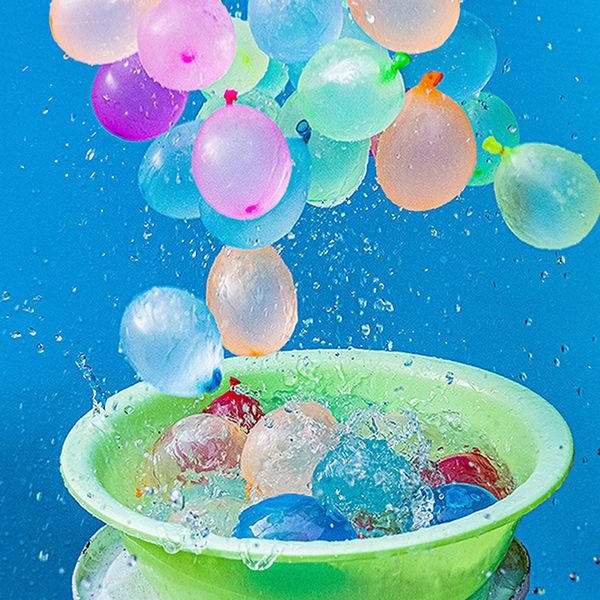 

111pcs Summer Magic Colorful Water Filled Balloon Beach Party Outdoor Toy Water Bomb Balloon Children Funny Gag Game