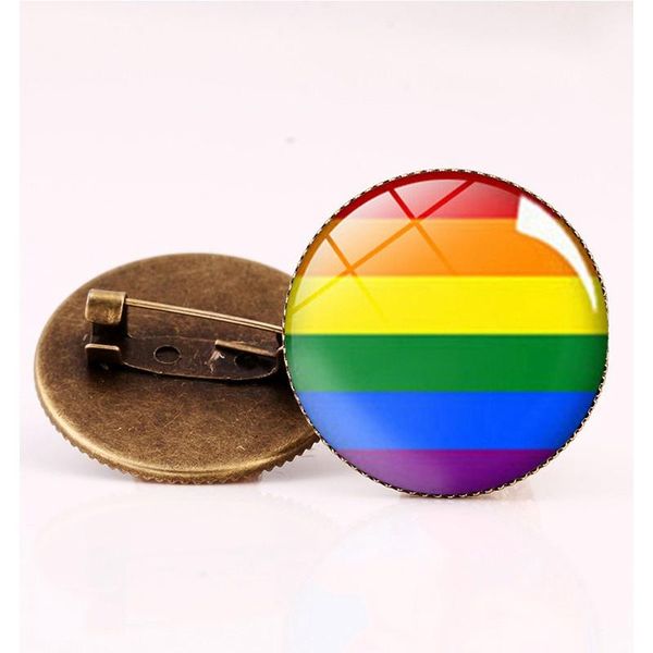 

любовь pride трансгендеров брошь стекла gay бисексуалы ювелирные лесбиянки подвески гомо знак lbgt металл радуга броши dawua whole2019, Gray