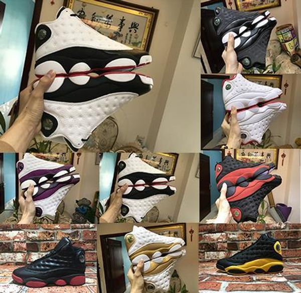

island green 13s mens basketball shoes court purple cap and gown dirty bred hyper royal black cat 13 men trainer sports sneakers 36-47