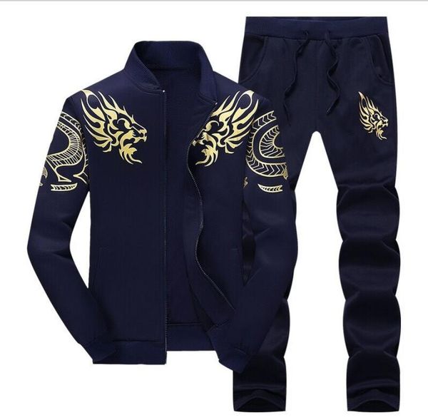 

designer tracksuit men luxury sweat suits autumn brand mens jogger suits jacket + pants sets sporting suit hip hop sets high quality, Gray