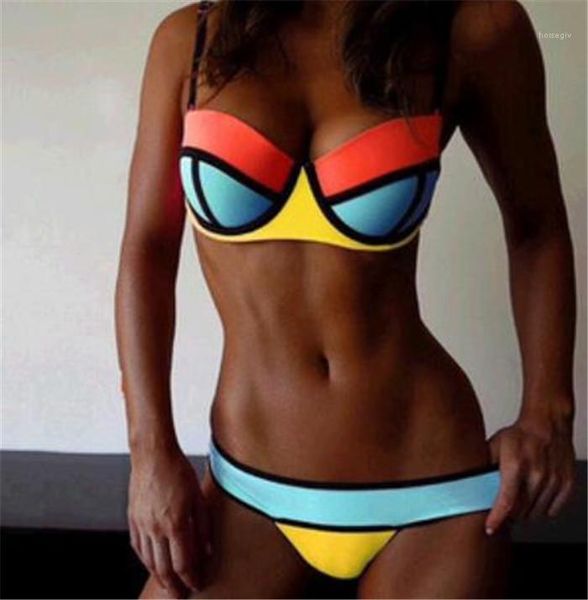 

tankinis printed designer bikinis lady bathing suit summer beach swimwear new women joint color swimsuits 2 piece, White;black