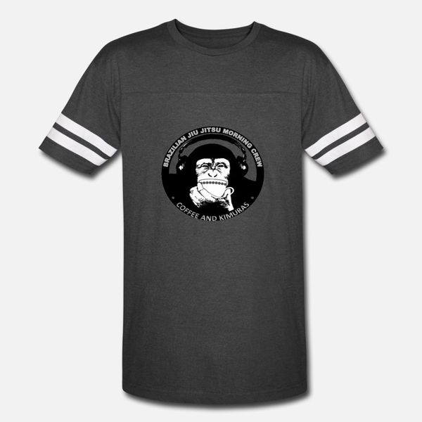 

bjj утренней crew tee кофе kimuras тенниска мужчина настройка с коротким рукавом s-xxxl природные graphic аутентичные лето нормальная рубашк