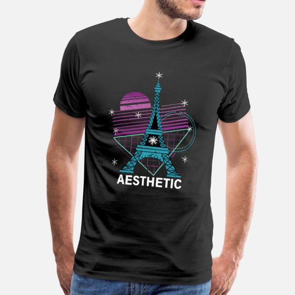 

aesthetic paris t shirt men custom tee shirt plus size 3xl trend loose building summer style pattern shirt
