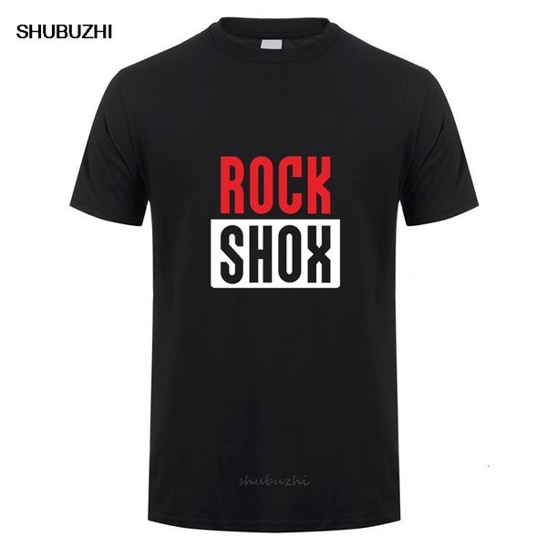 

midnite star midnite star rockshox rock shox t shirt new fashion short sleeve moutain mtb biker bicycler t-shirts tees