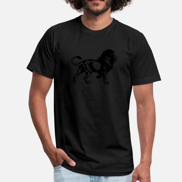 

lion t shirt men interesting short sleeve s-3xl kawaii interesting funny casual summer style leisure shirt