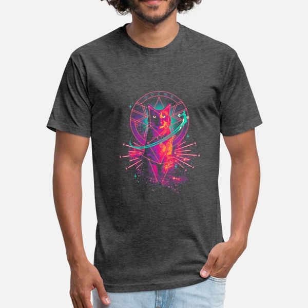

магия cat для cat lover футболка мужчины customize 100% хлопок s-xxxl trend солнечный свет новый стиль лето семьи рубашка