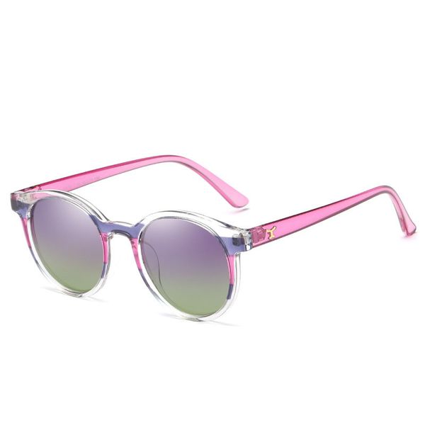 

one piece sunglasses kids children classic round eyeglasses shades for boy girl oculos uv400 glasses 33919wd, Blue