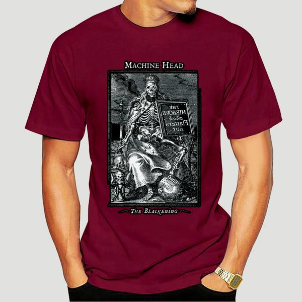 

machine head the blackening black t shirt cotton all sizes s 5xl-4094a