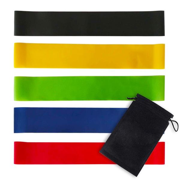 

fitness gum set resistance bands yoga rubber fitness equipment pilates training pull rope sport training workout elastic bands