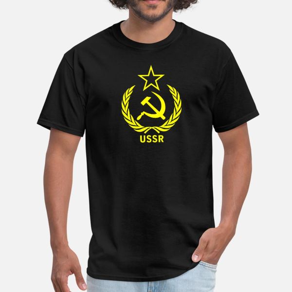 

ussr soviet t shirt men character cotton size s-3xl leisure gift new style spring autumn letter shirt